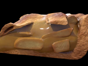 ApplePie Piece 3D Model