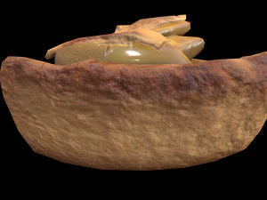 ApplePie Piece 3D Model