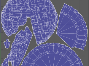 Apple Pie Chart 3Dモデル