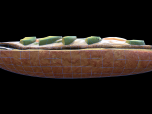 Avocado Mollete 3Dモデル