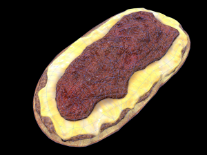 BeanPasteMollete 3D Model