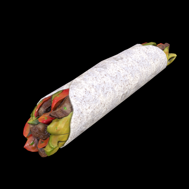 BeefFajita Modelo 3D .c4d .max .obj .3ds .fbx .stl .blend 