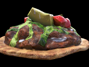 BeefTostada 3D Model