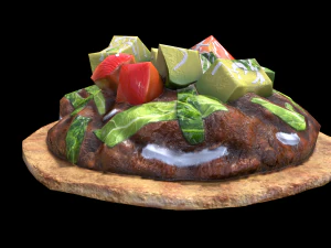 BeefTostada 3D Model