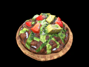 BeefTostada 3D Model