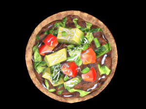 BeefTostada 3D Model