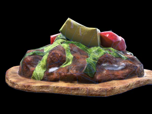 BeefTostada 3D Model