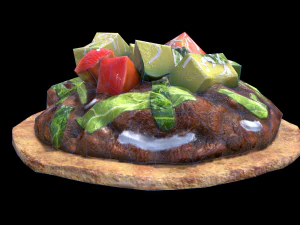 BeefTostada 3D Model