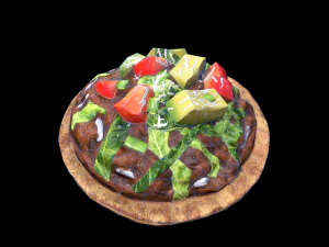 BeefTostada 3D Model
