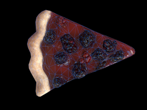 BlackGrassberryPiePiece 3D 모델