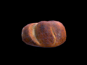Pane Intrecciato Modello 3D