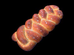 Pane Intrecciato Modello 3D