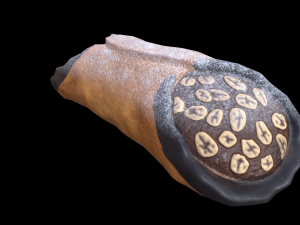 CannolisChocolate Modelo 3D