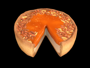 CheesecakeCaramelChart 3D Model