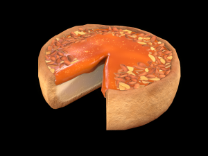CheesecakeCaramelChart 3D Model