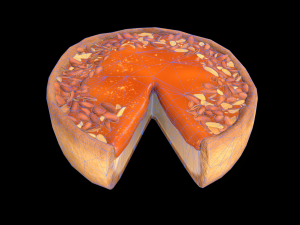 CheesecakeCaramelChart 3D Model