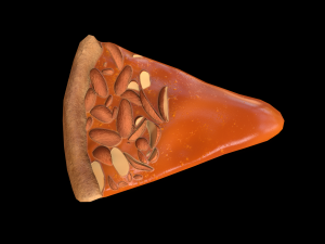 CheesecakeCaramelPiece 3D Модель
