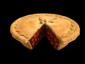 CherryPieChart Modello 3D