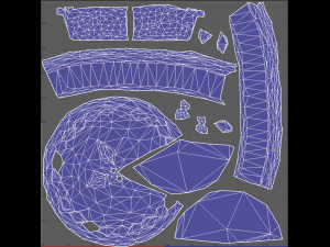 CherryPieChart Modello 3D