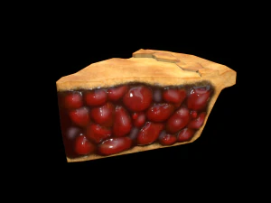 CherryPiePiece 3D Model