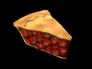 CherryPiePiece 3D Model