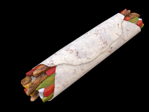 ChickenFajita 3D 모델