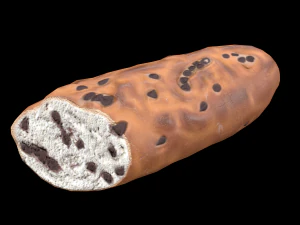 ChocolateBread 3D Model