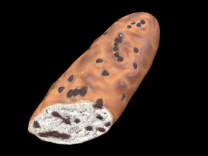 ChocolateBread 3D Model