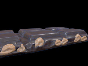 ChocolateBar 3D Model