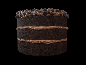 ChocolateGateau 3D Model