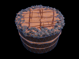ChocolateGateau 3D Model