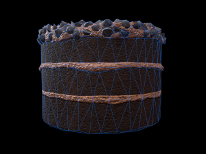ChocolateGateau 3D Model