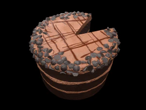 चॉकलेटगेटौचार्ट 3D मॉडल