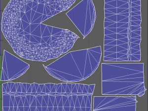 चॉकलेटगेटौचार्ट 3D मॉडल