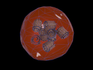 ChocolateMousseCake 3D Model