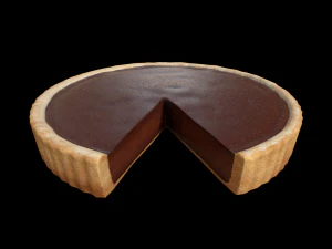 ChocolatePieChart 3D Model