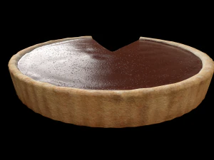ChocolatePieChart 3D Model
