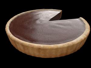 ChocolatePieChart 3D Модель