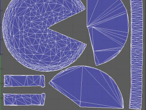 ChocolatePieChart 3D Model
