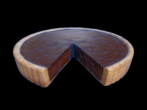 ChocolatePieChart 3D Модель