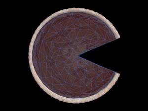 ChocolatePieChart 3D Модель