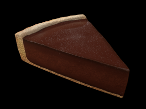 ChocolatePiePiece 3D Model