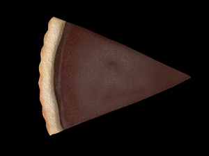 ChocolatePiePiece Modello 3D