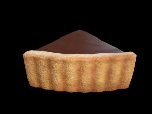 ChocolatePiePiece Model 3D