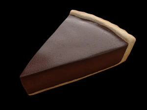 ChocolatePiePiece Modello 3D