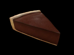 ChocolatePiePiece Modello 3D
