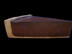 ChocolatePiePiece Model 3D