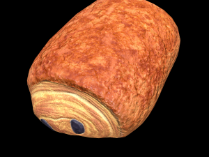 Chocolatine 3D Model