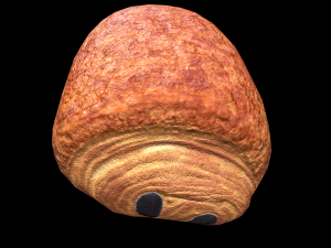 Chocolatine Modèle 3D