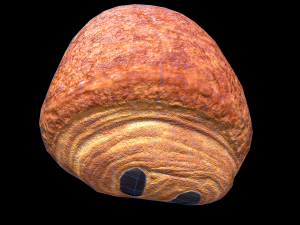 Chocolatine Modèle 3D